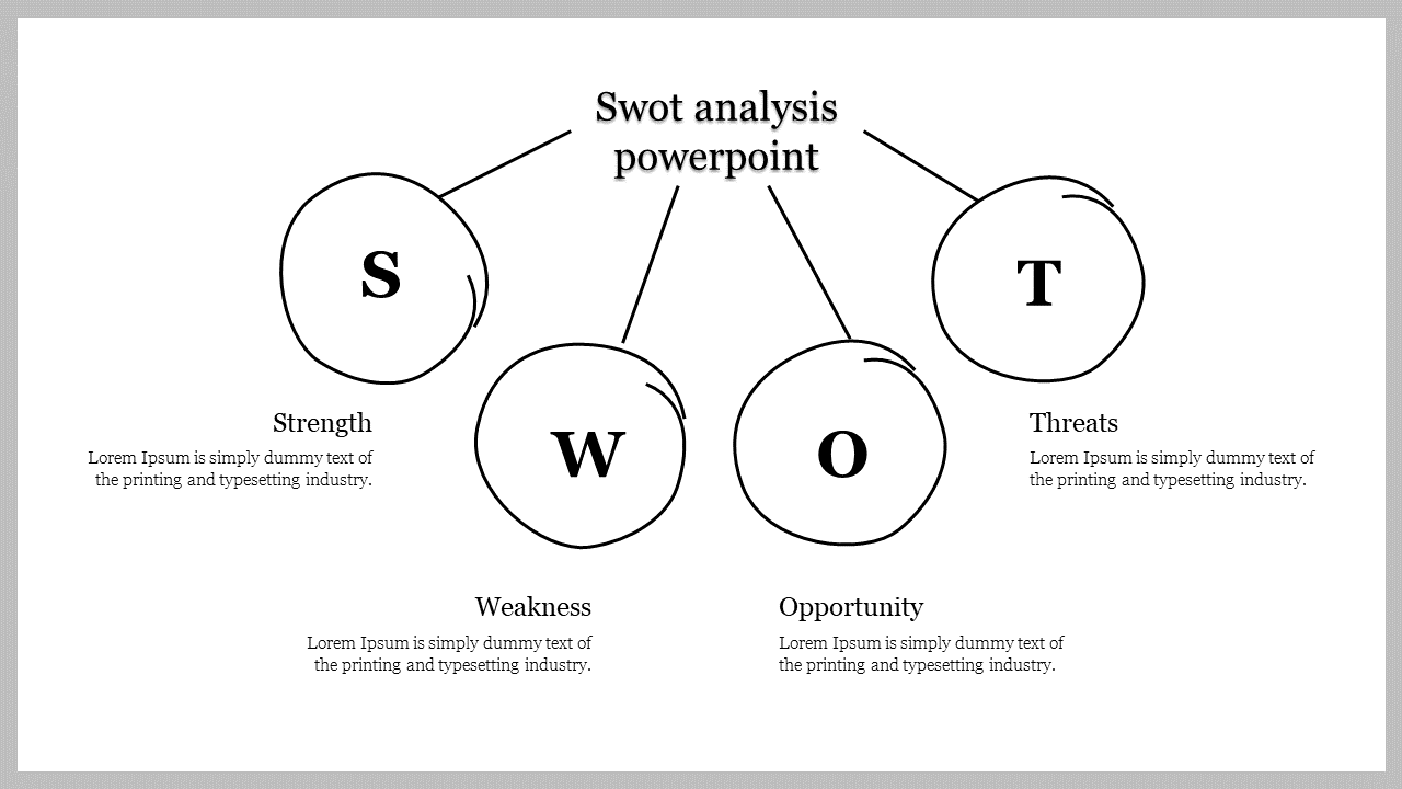 Attractive SWOT Analysis PowerPoint Presentation 4-Node